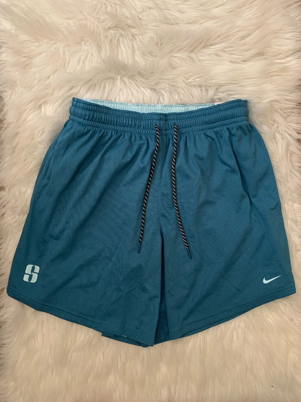 NIKE x SABRINA IONESCU Reversible Shorts in Riftblue/Glacier Blue Sz MEDIUM